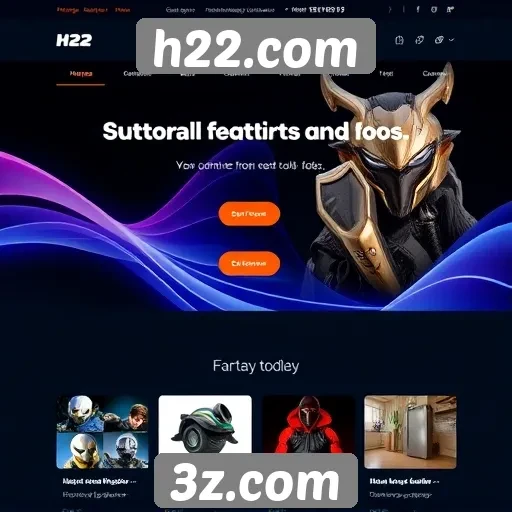 Tendências de design e usabilidade do site h22.com