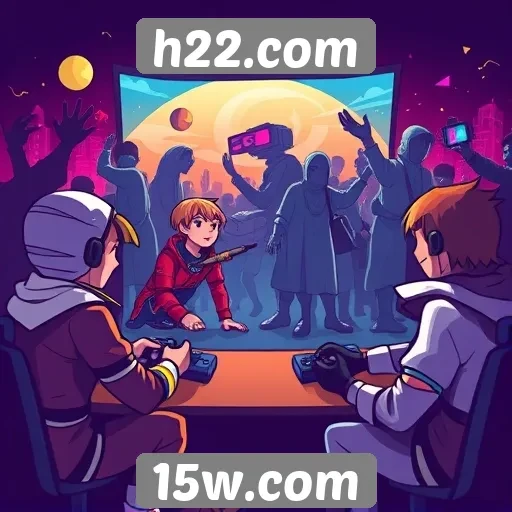 Exploração da comunidade gamer no h22.com