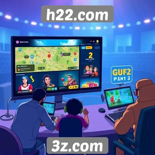 Recursos interativos do h22.com para jogadores